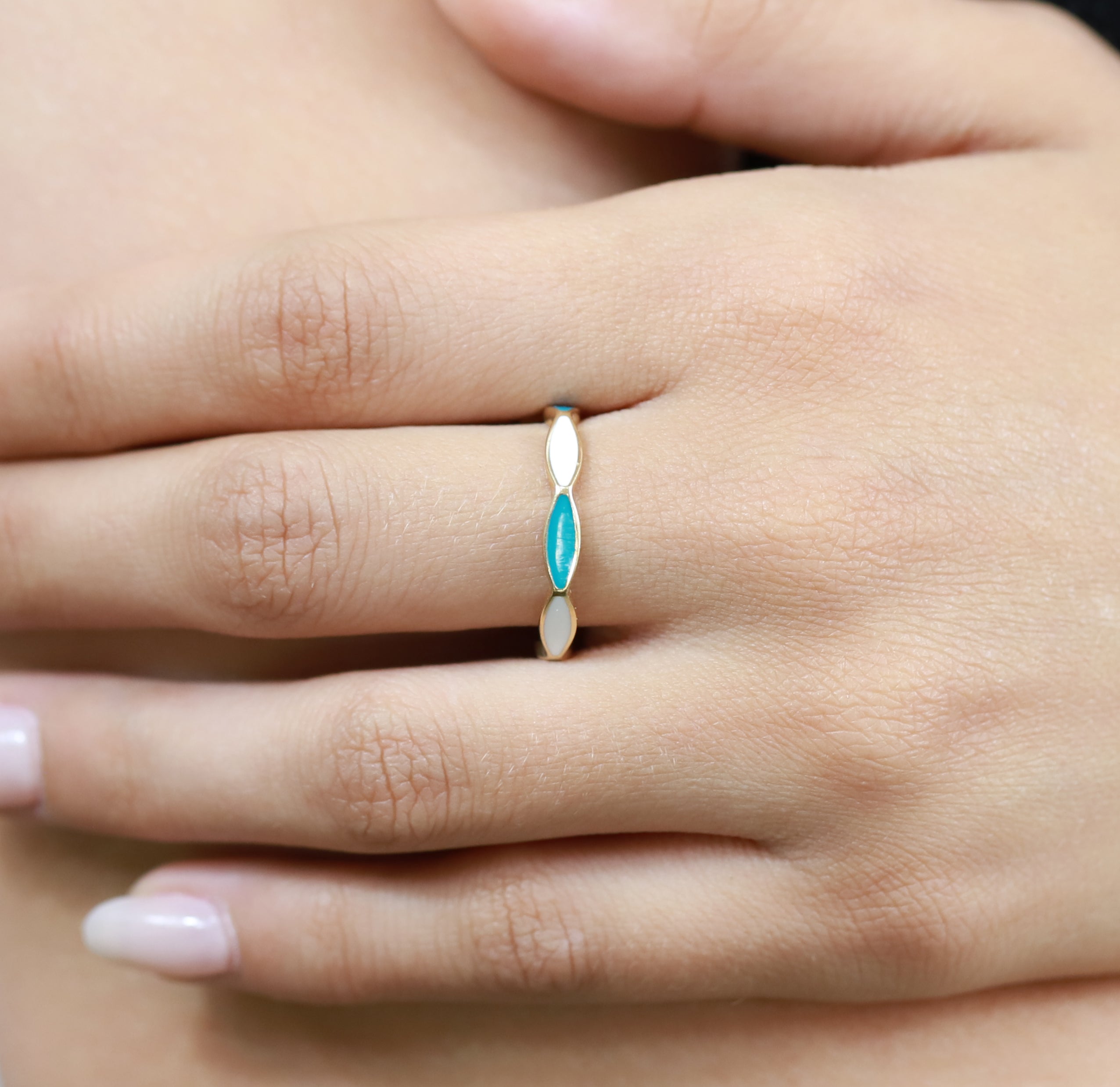 Anillo turquesa best sale