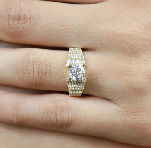 Anillo de Compromiso Imperial Gold