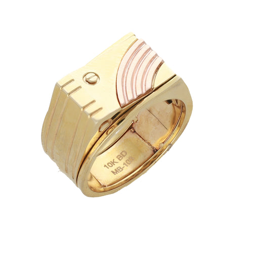 Anillo Bicolor Sólido
