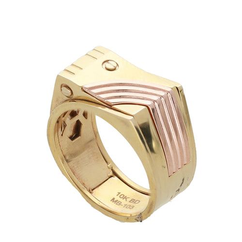 Anillo Bicolor Sólido