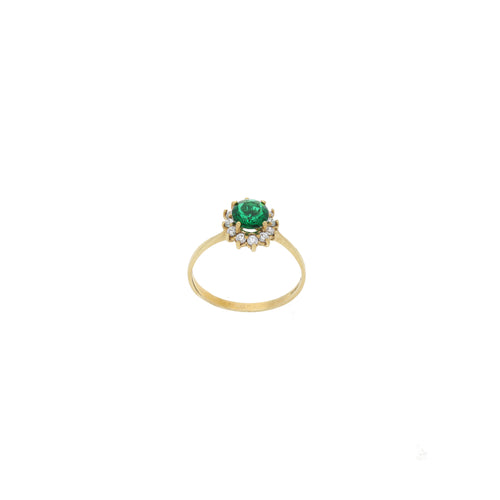 Anillo Piedra Verde