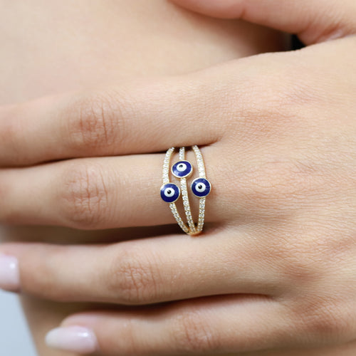 Anillo Ojos Turcos