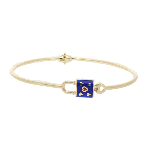 Brazalete Candado Esmaltado
