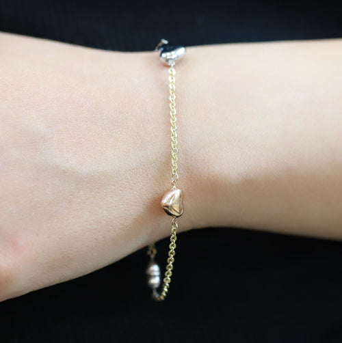 Pulsera Corazones