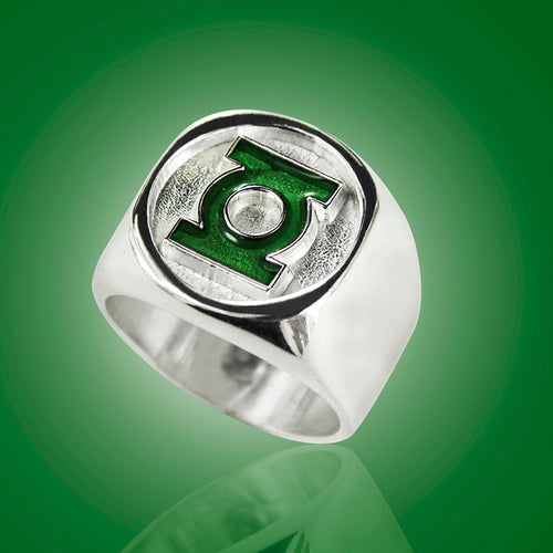 Anillo de Linterna Verde