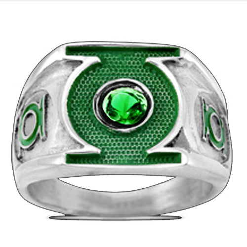 Anillo de Linterna Verde