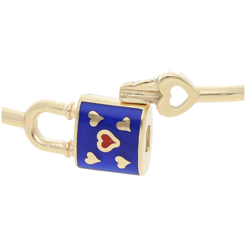 Brazalete Candado Esmaltado