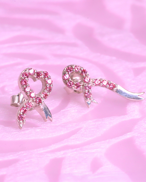 Aretes Dispar "Valentía Rosa" | PREVENTA
