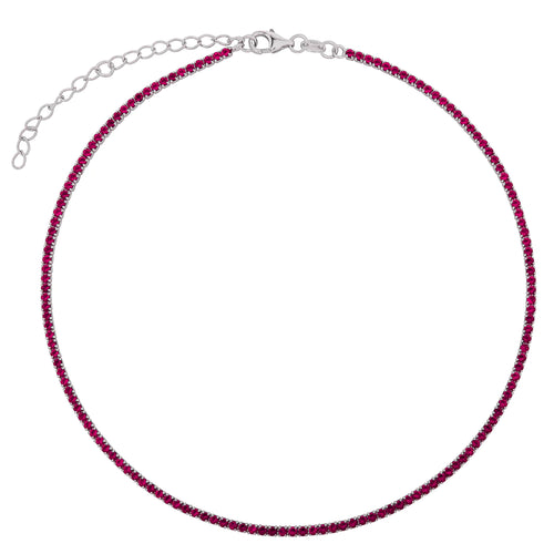 Choker Tennis Rosa