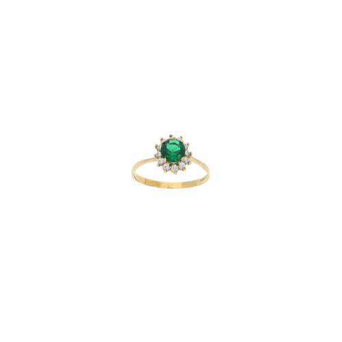 Anillo Piedra Verde
