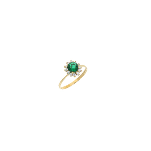 Anillo Piedra Verde