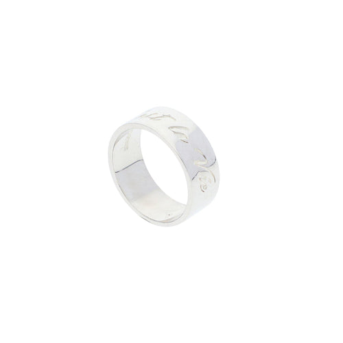 Anillo C'est la Vie (Asi es la Vida) de Plata con Baño de Rodio - Alnur Joyería