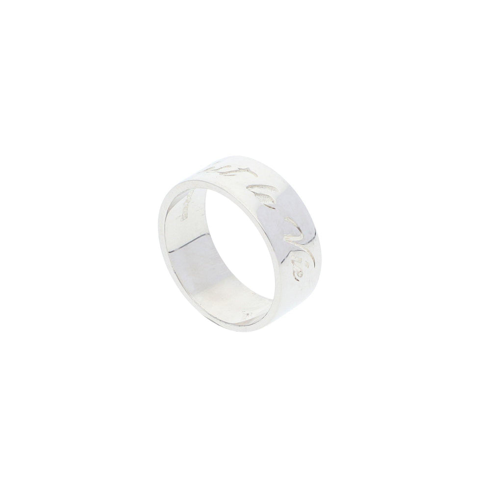 Anillo C'est la Vie (Asi es la Vida) de Plata con Baño de Rodio - Alnur Joyería
