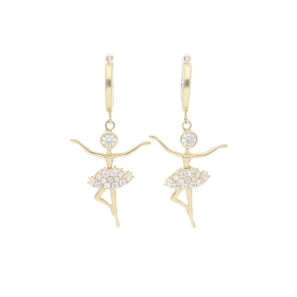 Juego de Bailarina de Oro de 14k - Alnur Joyería