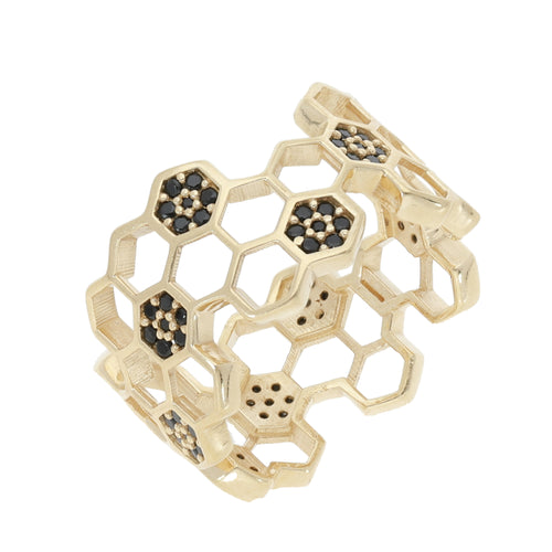Anillo panal de abeja