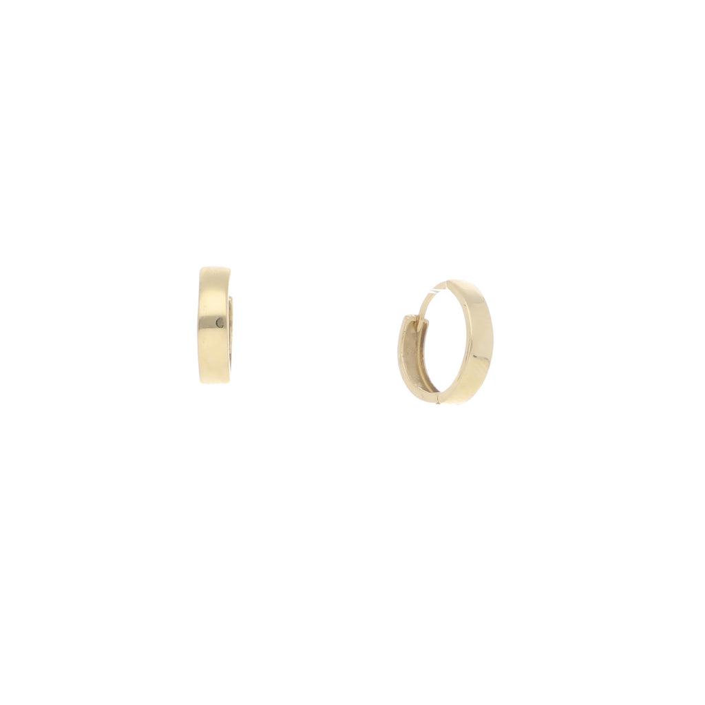 Arracadas Huggies Chicas de Oro de 14k