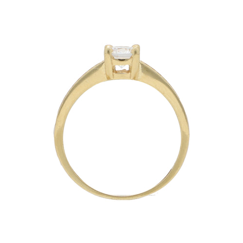 Anillo De Compromiso Bello Destello