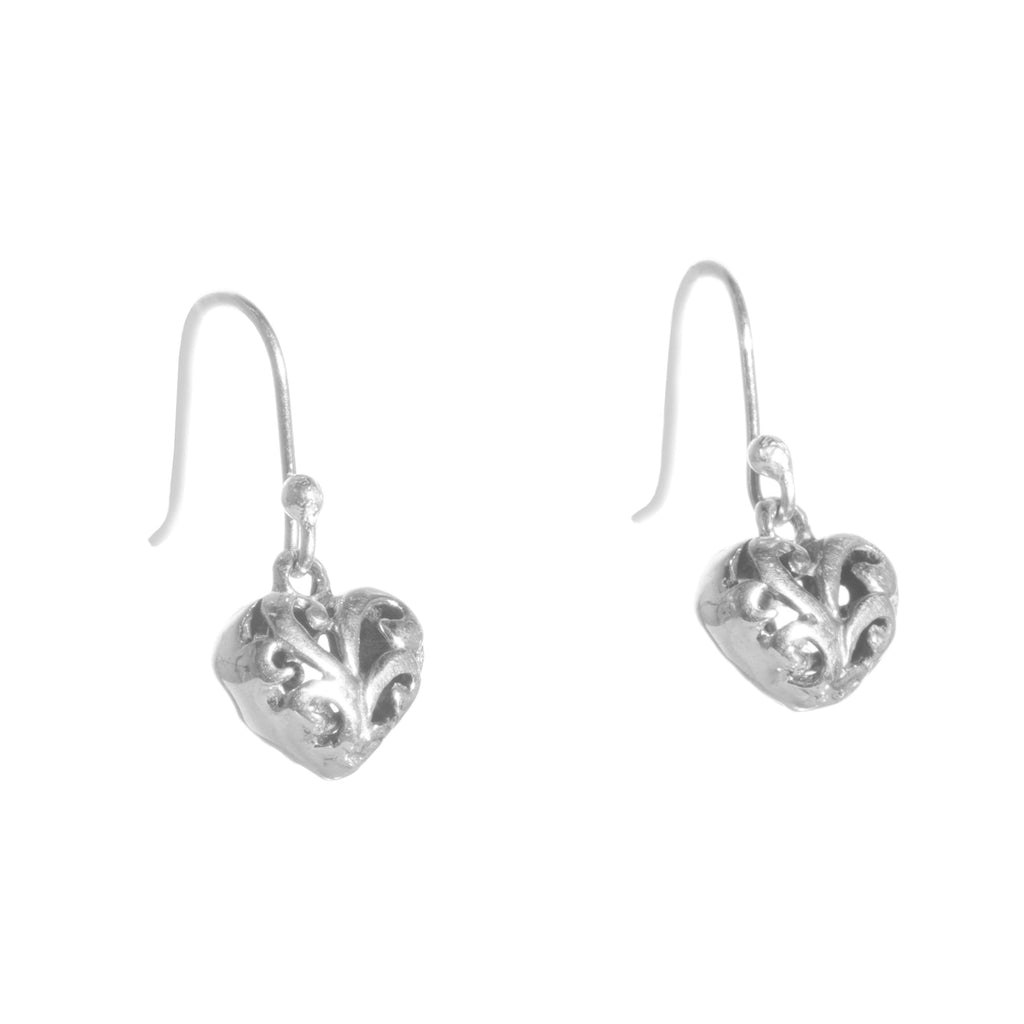 Aretes Corazón Barroco