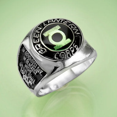 Anillo de Linterna Verde