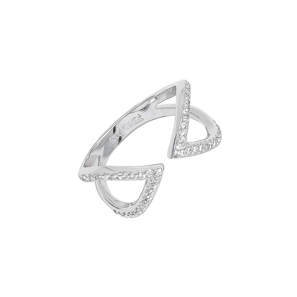 Anillo Dos Hojas