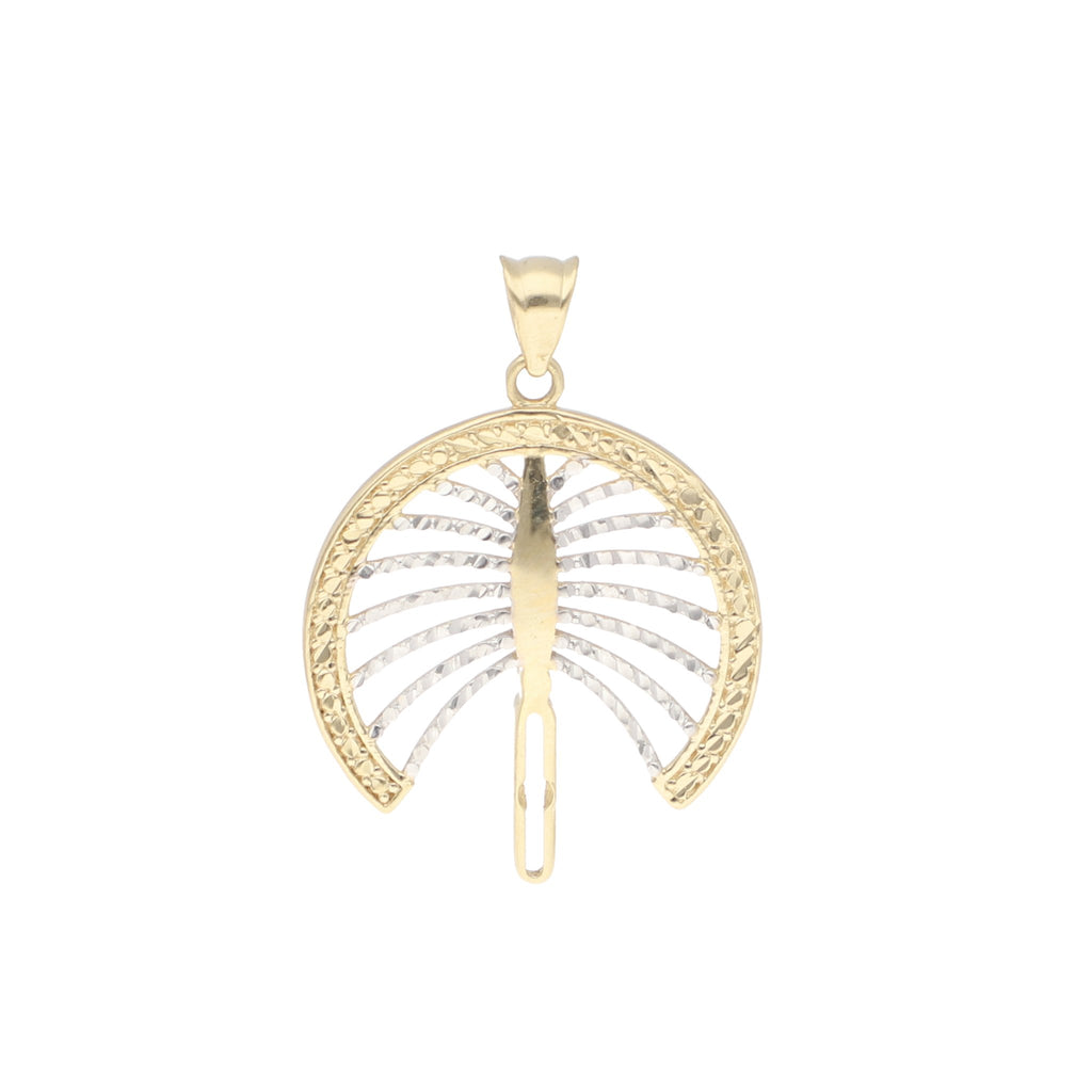 Dije de Palmera de Oro de 14k
