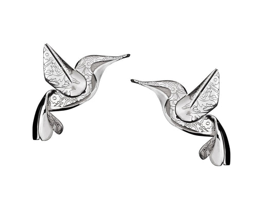 Aretes de Colibrí