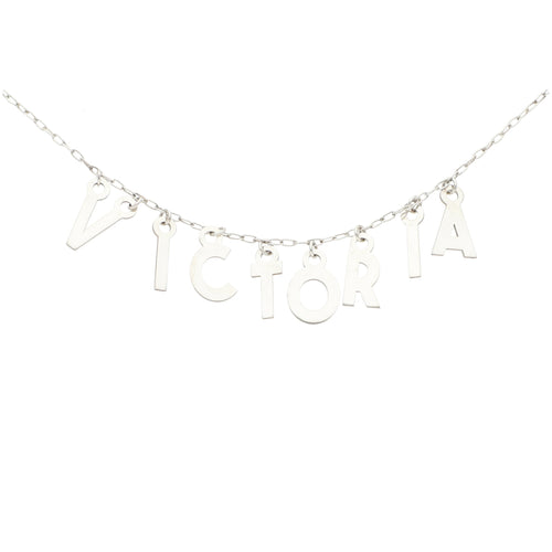 Collar Nombre en Oro 14K