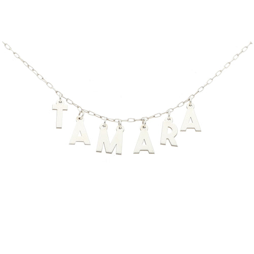 Collar Nombre en Oro 14K