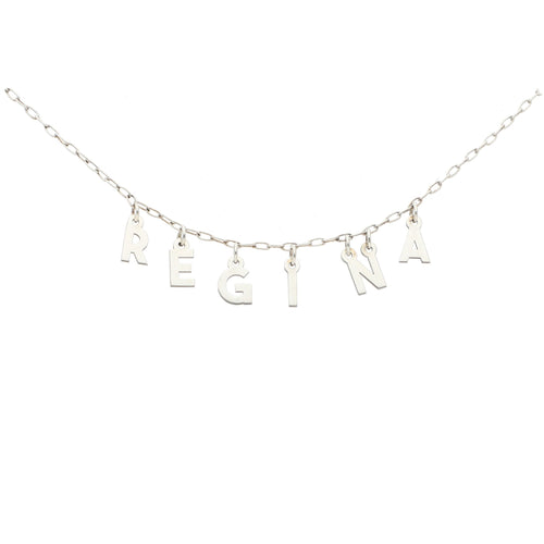 Collar Nombre en Oro 14K