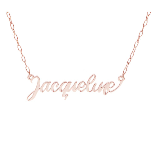 Nombre Personalizado de Oro de 14k