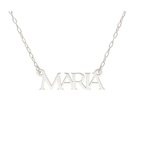 Nombre Personalizado de Oro de 14k
