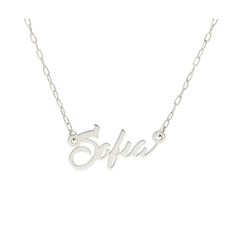 Nombre Personalizado de Oro de 14k