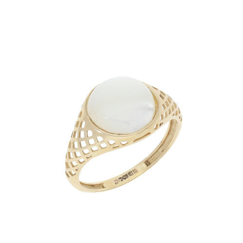 Anillo piedra Blanca
