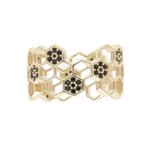 Anillo panal de abeja